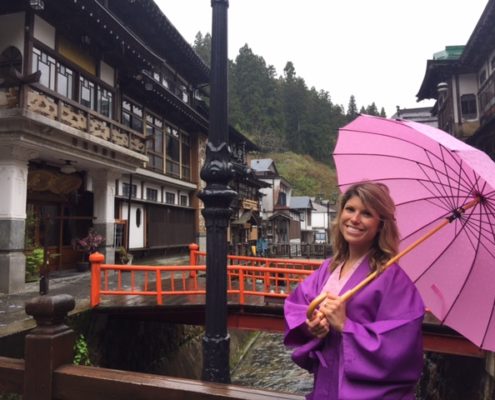 Tohoku Japan Ginzan Onsen