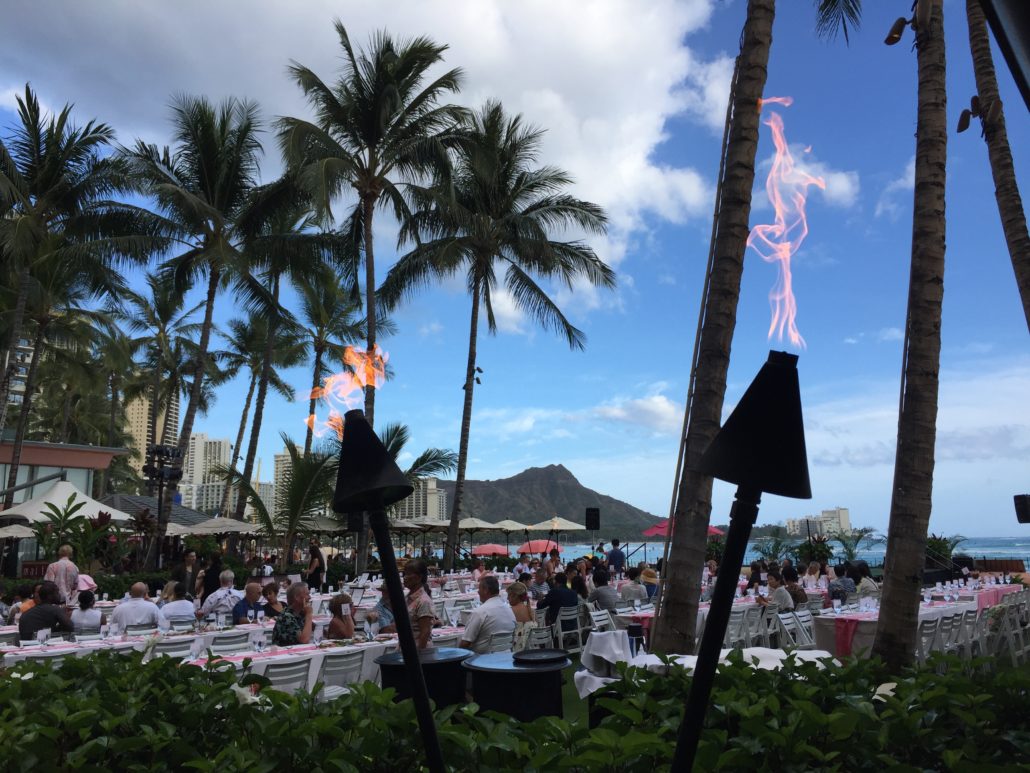 Aha Aina Luau at the Royal Hawaiian