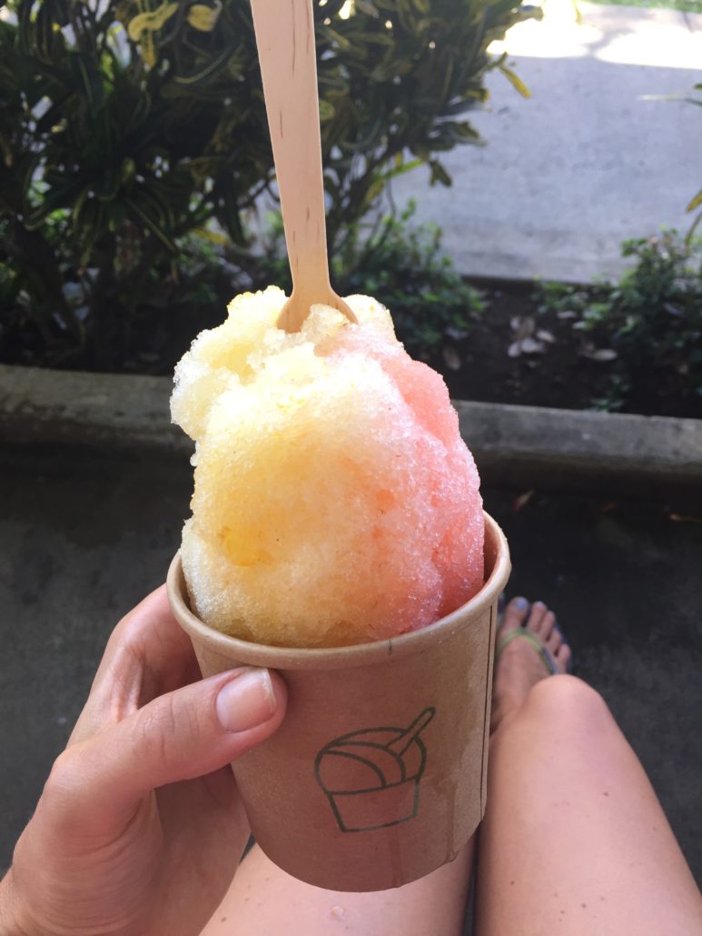 The Local's natural shave ice