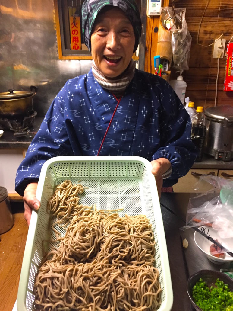 Handmade Soba in Iya valley