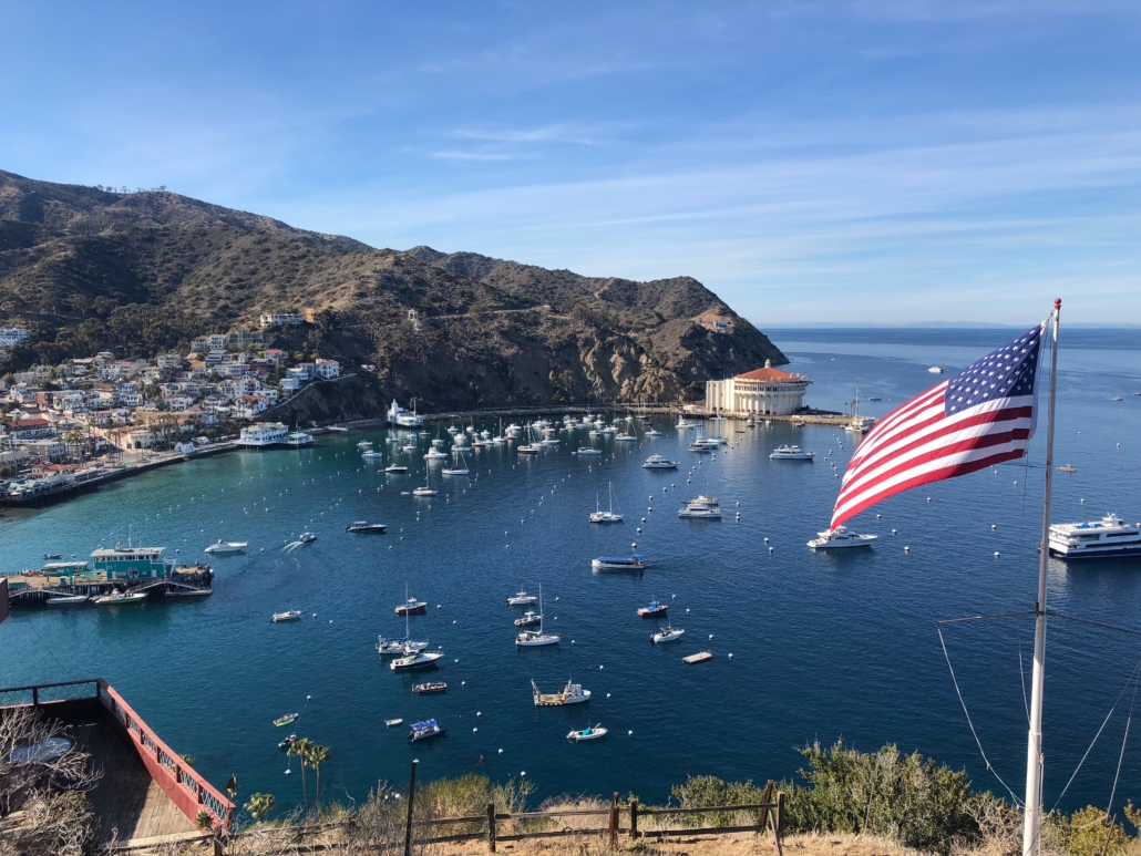 View of Avalon Harbor Catalina 