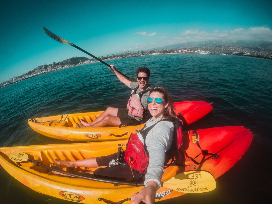 Kayaking Santa Barbara