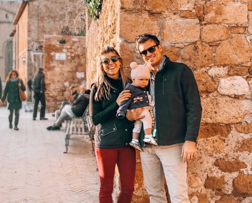 Pienza Tuscany family trip