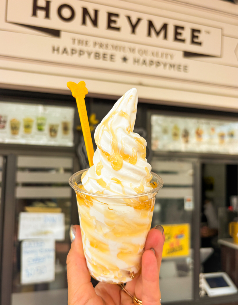 honeymee soft serve with honey